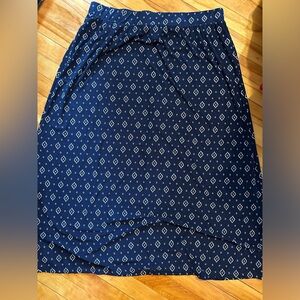Terra and sky super soft long skirt